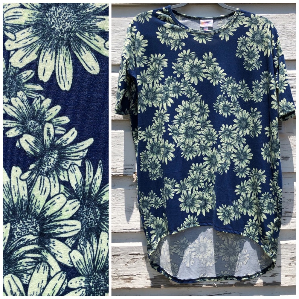 🌵 3/$10 LuLaRoe Irma Tunic oversized high low XXS
